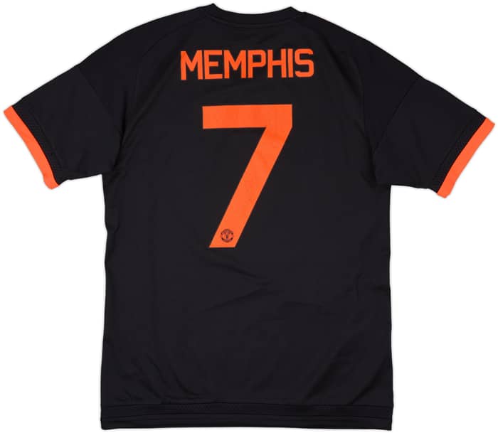 2015-16 Manchester United Third Shirt Memphis #7 - 7/10 - (M)