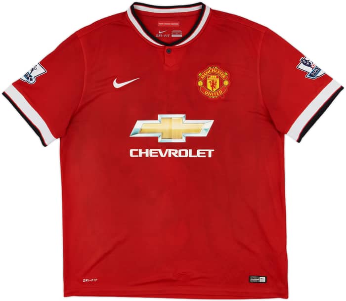 2014-15 Manchester United Home Shirt v.Persie #20 - 4/10 - (XL)