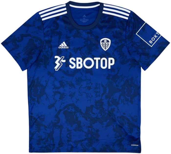 2021-22 Leeds United Away Shirt Harrison #22 - 9/10 - (XL)