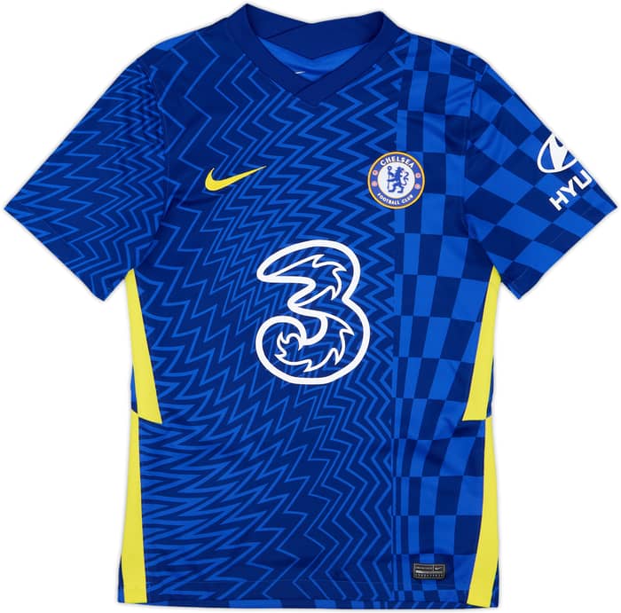 2021-22 Chelsea Home Shirt Kante #7 - 9/10 - (S)