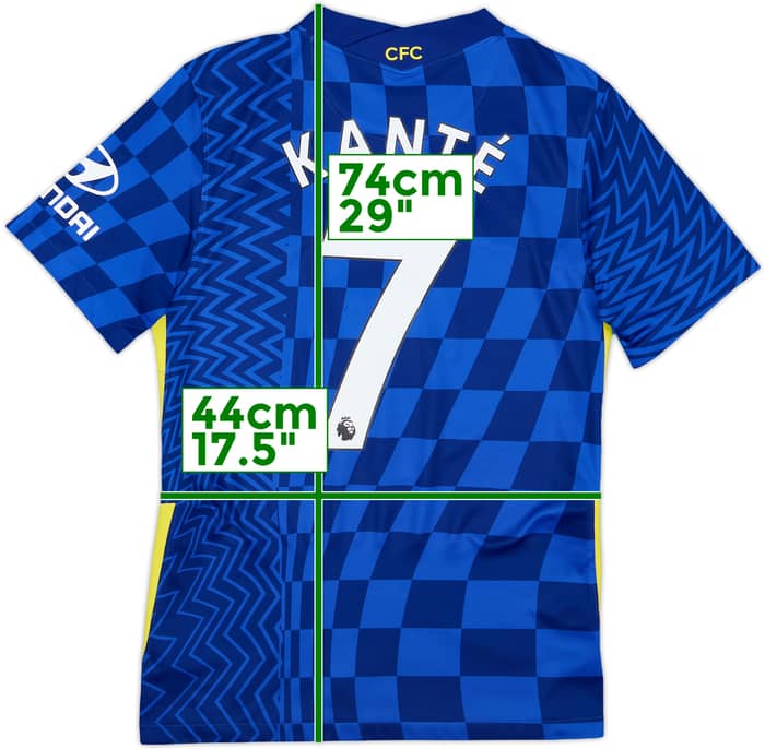 2021-22 Chelsea Home Shirt Kante #7 - 9/10 - (S)