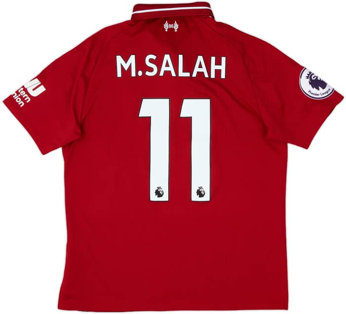 2018-19 Liverpool Home Shirt M.Salah #11 - 8/10 - (S)