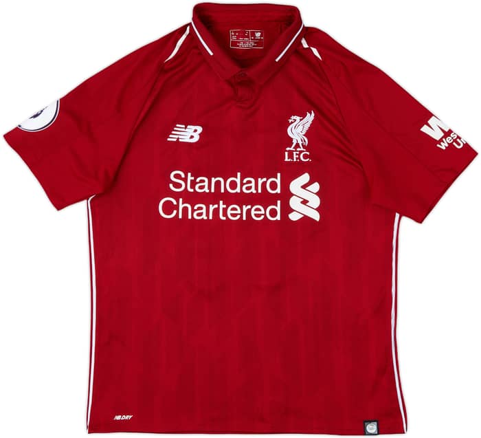 2018-19 Liverpool Home Shirt M.Salah #11 - 8/10 - (S)