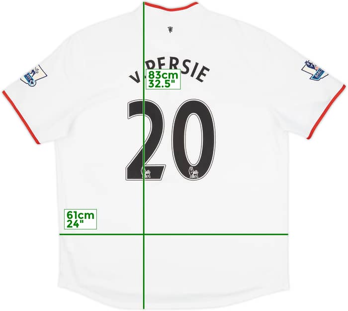 2012-14 Manchester United Away Shirt v.Persie #20 - 7/10 - (XXL)