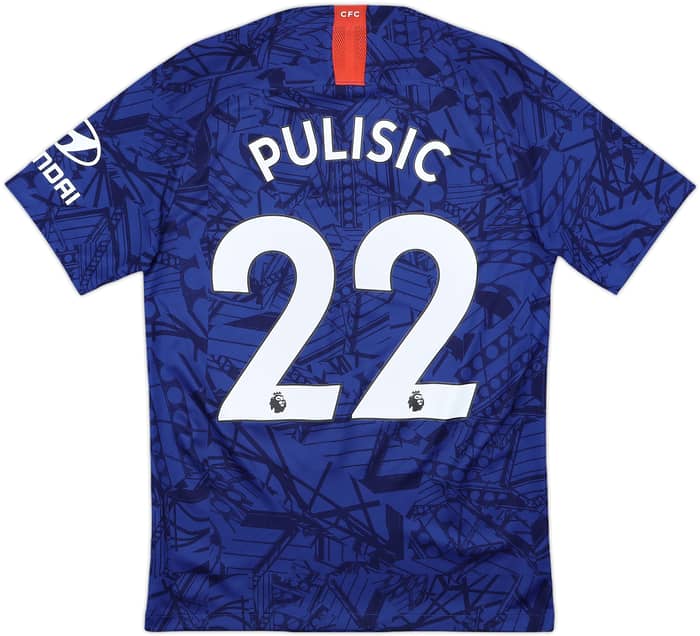 2019-20 Chelsea Home Shirt Pulisic #22 - 10/10 - (S)