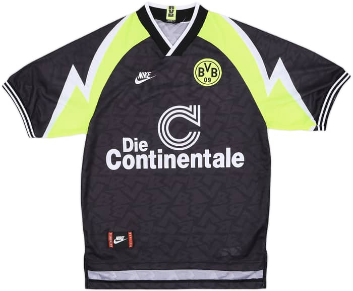 1995-96 Borussia Dortmund Away Shirt - 8/10 - (XL.Boys)