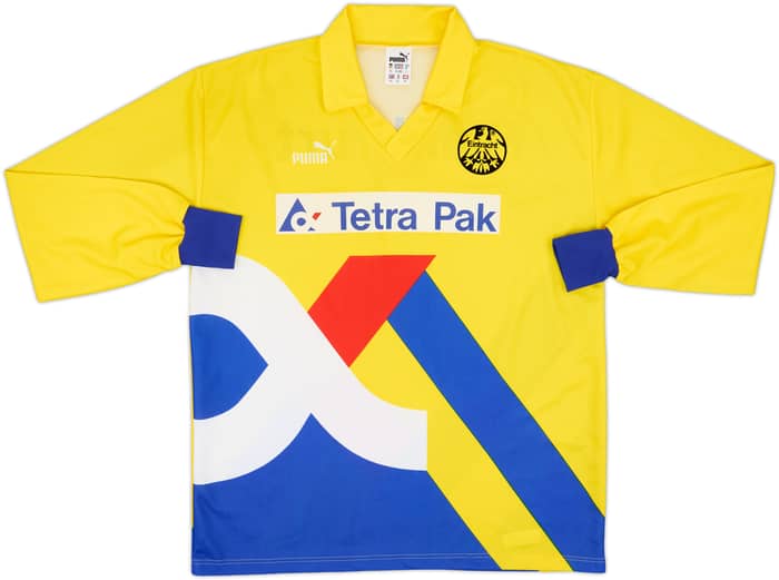 1993-95 Eintacht Frankfurt Away L/S Shirt - 7/10 - (XL)
