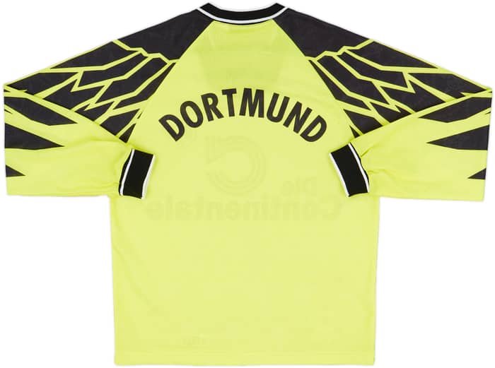 1994-95 Borussia Dortmund Home L/S Shirt - 8/10 - (S)