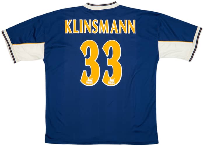 1997-98 Tottenham Away Shirt Klinsmann #33 - 7/10 - (XL)