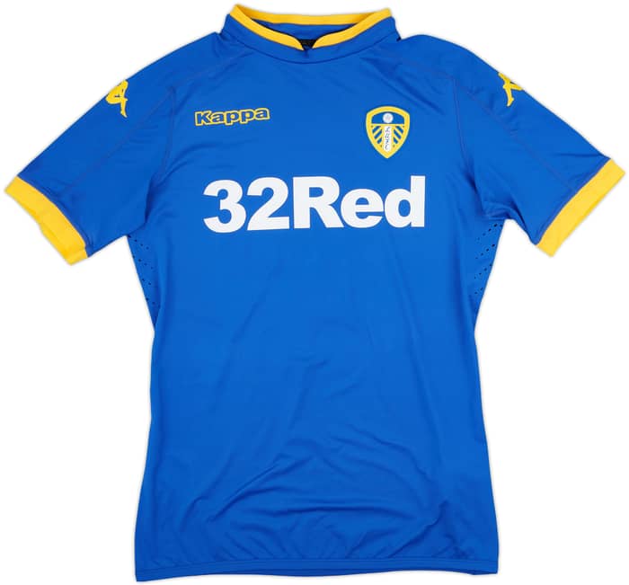 2016-17 Leeds United Authentic Away Shirt Wood #9 - 7/10 - (M)