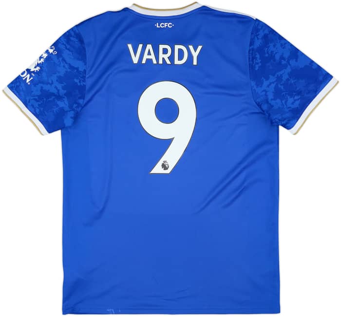 2021-22 Leicester Home Shirt Vardy #9 - 8/10 - (L)
