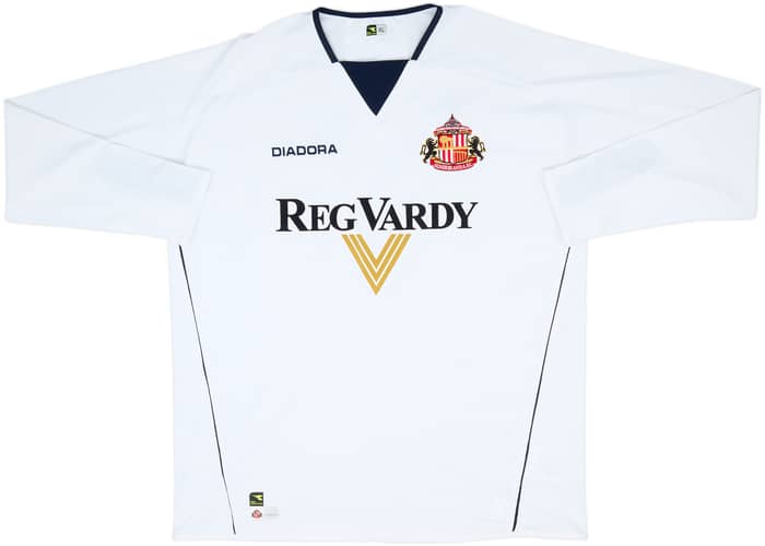 2004-05 Sunderland Away L/S Shirt - 9/10 - (XL)