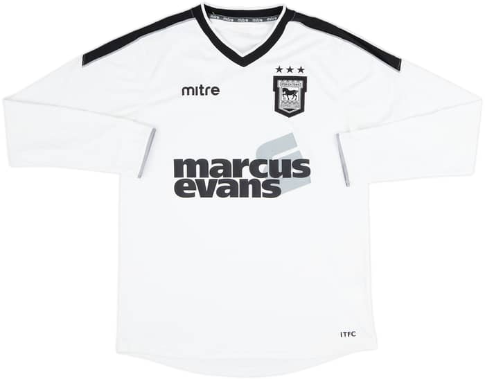2012-13 Ipswich Away L/S Shirt - 8/10 - (M)