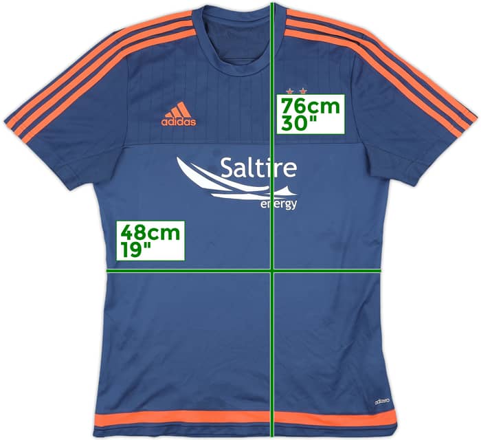 2015-16 Aberdeen adizero Training Shirt - 8/10 - (M)