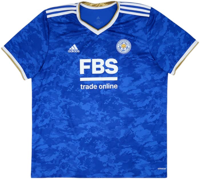 2021-22 Leicester Home Shirt Vardy #9 - 9/10 - (XXL)