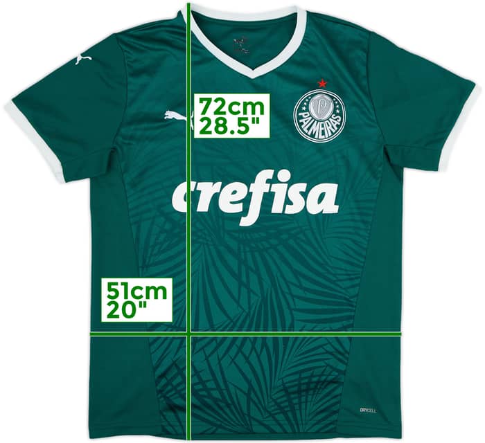 2022 Palmeiras Home Shirt - 6/10 - (M)