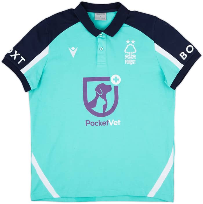 2021-22 Nottingham Forest Macron Polo Shirt - 8/10 - (M)