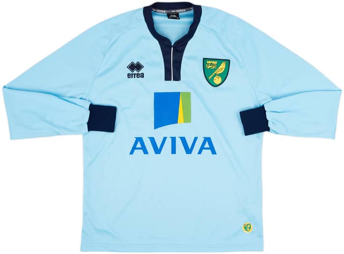 2013-14 Norwich GK Shirt - 8/10 - (S)