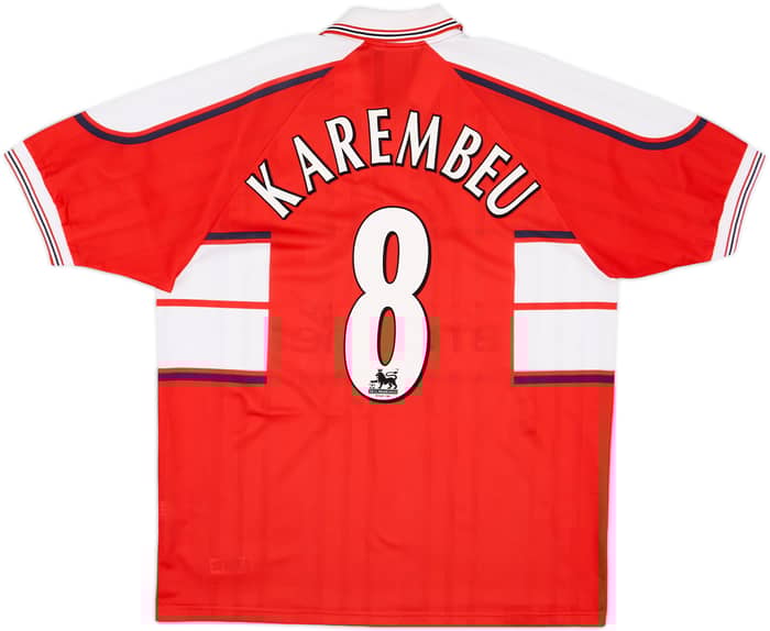 2000-01 Middlesbrough Home Shirt Karembeu #8 - 10/10 - (XL)