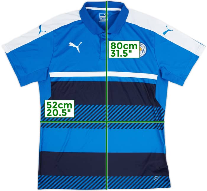 2016-17 Leicester City Puma Polo Shirt - 8/10 - (XL)