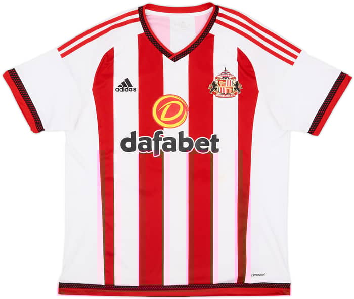 2015-16 Sunderland Home Shirt Defoe #18 - 7/10 - (XL)