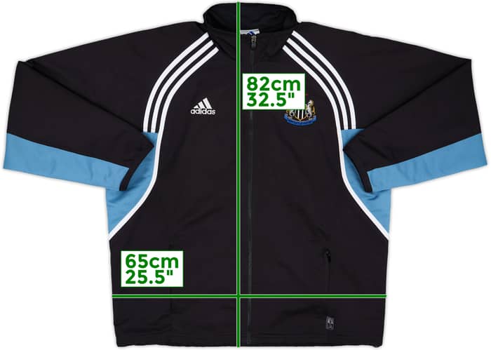 2000-01 Newcastle adidas Track Jacket - 8/10 - (L)