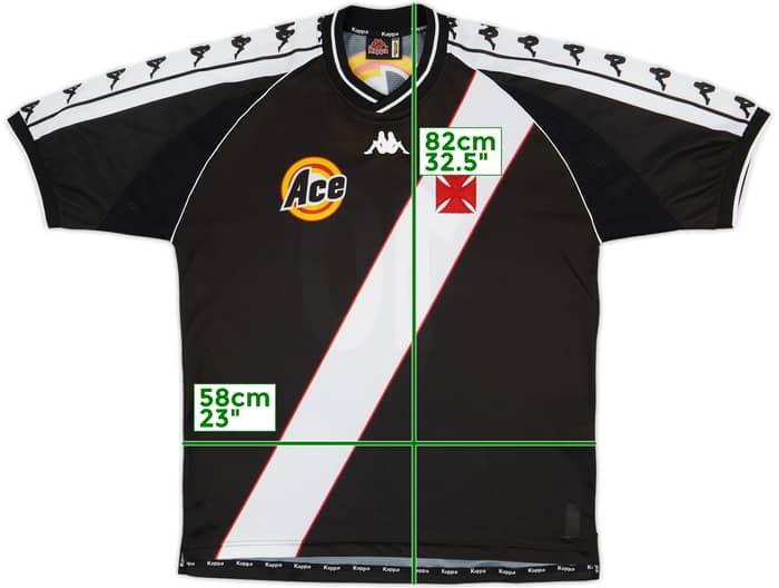 1999-00 Vasco da Gama Home Shirt #10 - 9/10 - (XL)