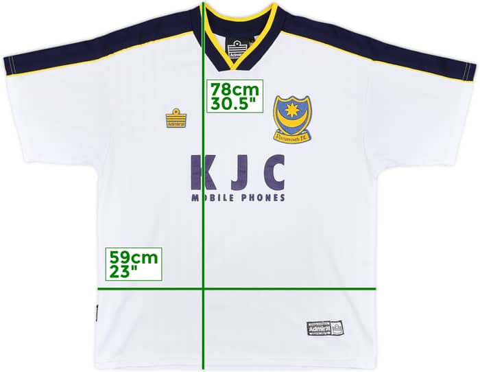 1998-99 Portsmouth Third Shirt - 7/10 - (L)