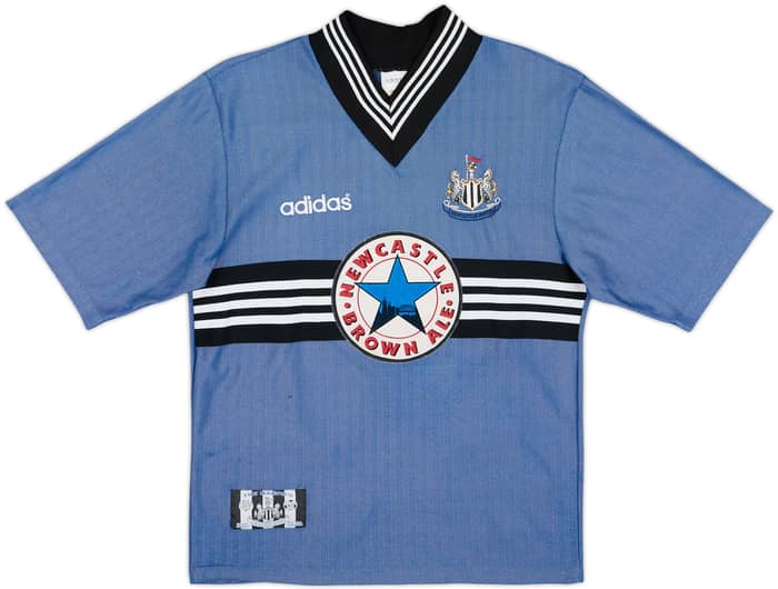 1996-97 Newcastle Away Shirt Asprilla #11 - 7/10 - (S)