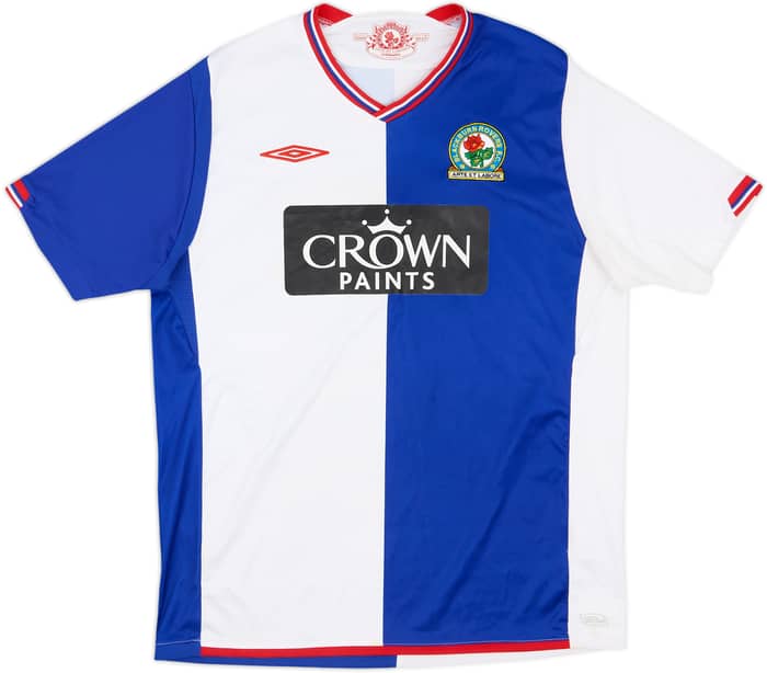 2009-10 Blackburn Home Shirt Pedersen #12 - 7/10 - (L)