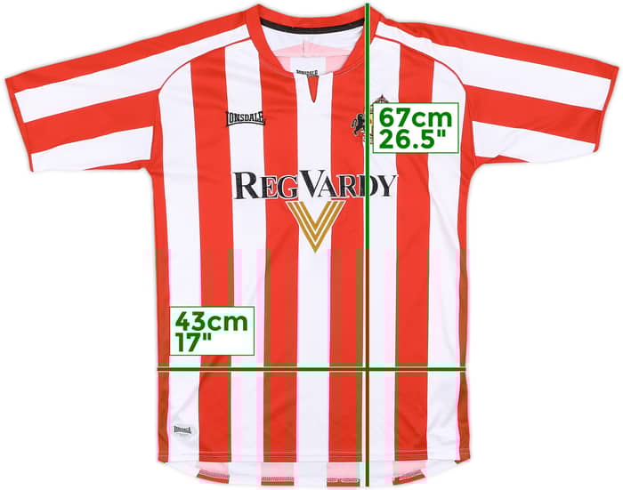 2005-07 Sunderland Home Shirt - 8/10 - (L.Boys)