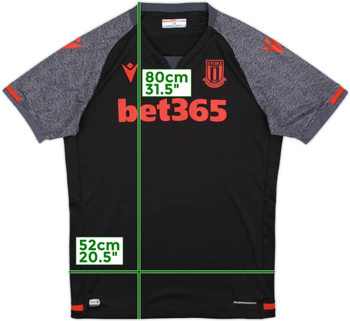 2019-20 Stoke City Away Shirt - 7/10 - (XXL)