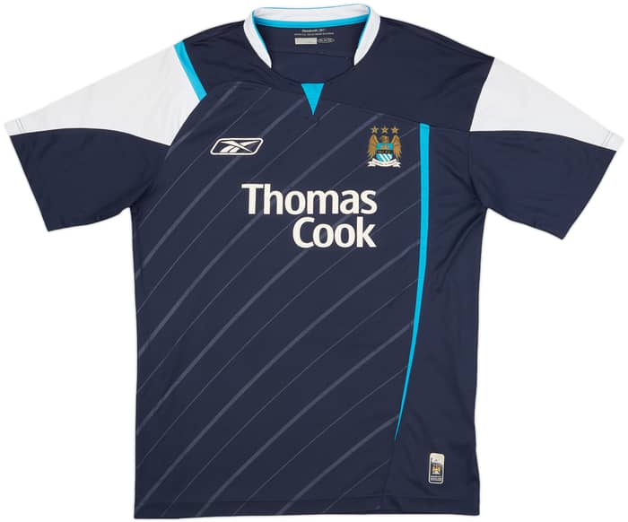 2005-06 Manchester City Away Shirt Dunne #22 - 6/10 - (M)