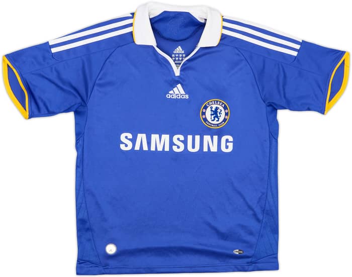 2008-09 Chelsea Home Shirt - 8/10 - (L.Boys)