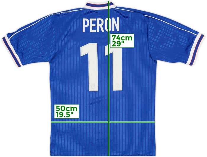 1999-00 Portsmouth Home Shirt Peron #11 - 6/10 - (S)