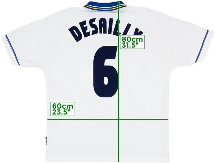 1998-00 Chelsea Away Shirt Desailly #6 - 7/10 - (XL)