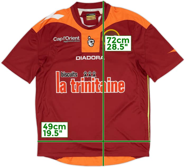 2009-10 FC Lorient Third Shirt - 9/10 - (S)