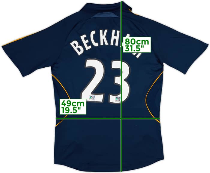 2007-08 LA Galaxy Away Shirt Beckham #23 - 7/10 - (S)