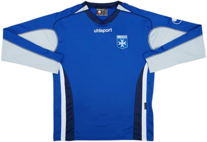 2005-06 Auxerre Uhlsport Training L/S Shirt - 8/10 - (L)