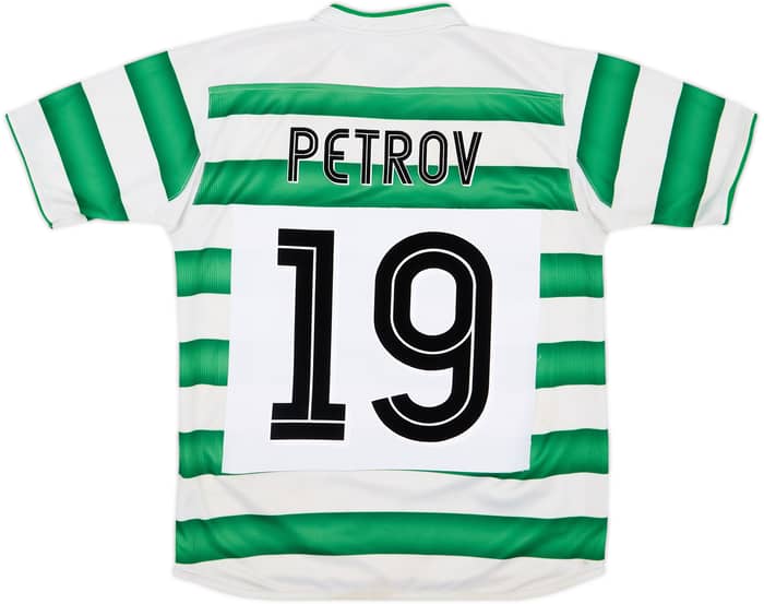 2003-04 Celtic Home Shirt Petrov #19 - 5/10 - (S)