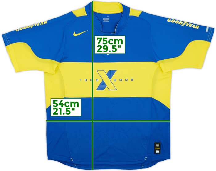 2005 Boca Juniors Home Shirt - 9/10 - (L)