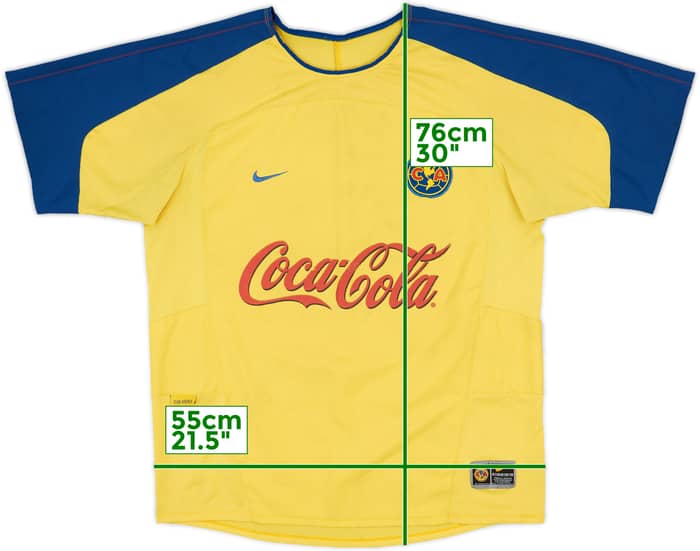 2003-04 Club America Home Shirt - 7/10 - (L)