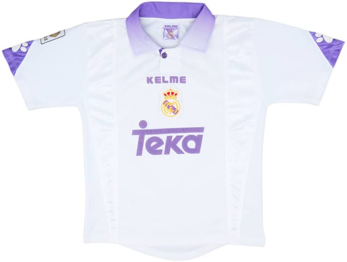 1997-98 Real Madrid Home Shirt - 6/10 - (XS)