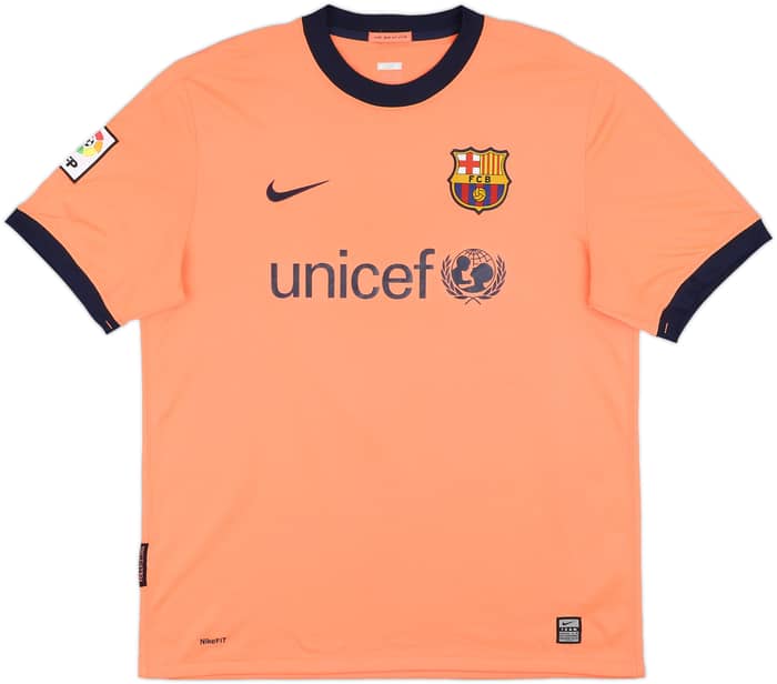 2009-10 Barcelona Away Shirt A.Iniesta #8 - 7/10 - (L)