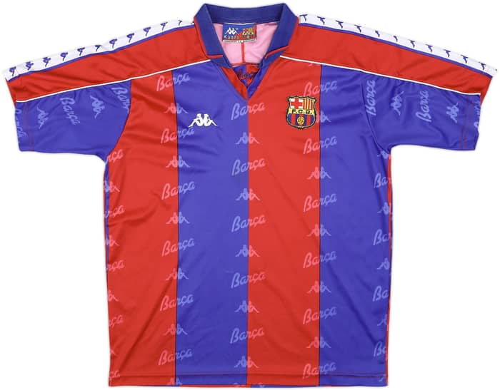 199-95 Barcelona Home Shirt - 7/10 - (M)