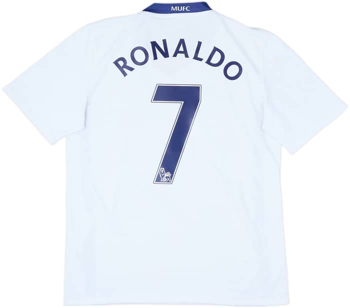 2008-10 Manchester United Away Shirt Ronaldo #7 - 8/10 - (S)