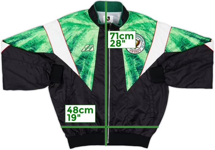 1993-95 Verdy Kawasaki Mizuno Track Jacket - 6/10 - (L)