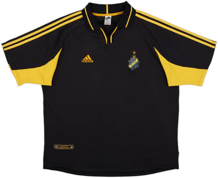 2000-02 AIK Stockholm Home Shirt - 7/10 - (XL)