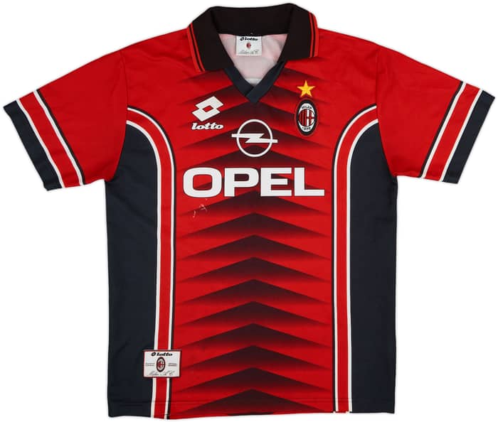 1997-98 AC Milan Lotto Training Shirt - 6/10 - (XL)
