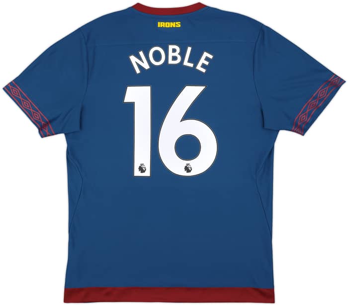 2018-19 West Ham Away Shirt Noble #16 - 8/10 - (L)